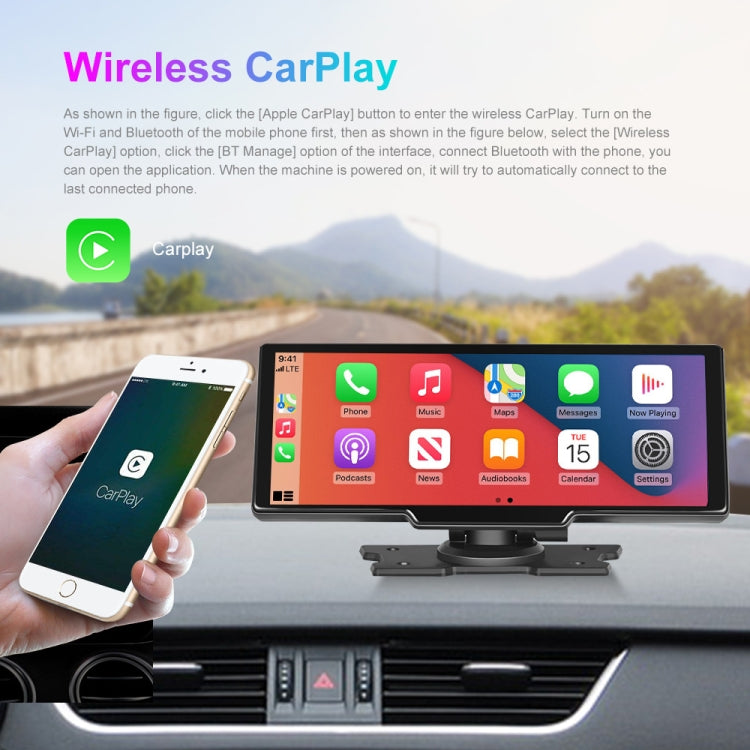 Car 10.26 Inch Portable Wireless CarPlay Display Android Auto Mobile Phone Screen, A3073 10.26 Inch Car 10.26 Inch Portable Wireless CarPlay Display Android Auto Mobile Phone Screen, A3073 10.26 Inch